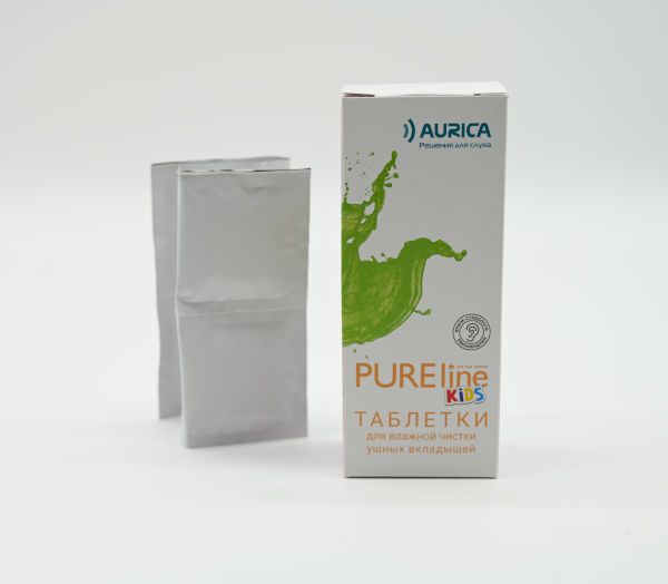 Таблетки для влажной чистки УВ Aurica PureLine Kids (6 шт), (арт. 0410088)