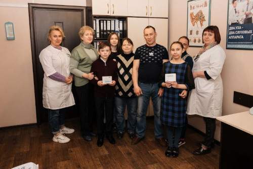 Благотворительный Благотворительный фонд «Аурика» выдал слуховые аппараты воспитанникам специальной школе-интернате Задонска