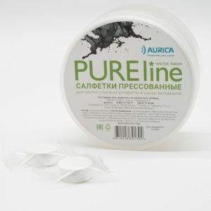 Салфетки прессованные для чистки СА и УВ Aurica PureLine