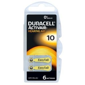 Батарейки Duracell Activair 10, упаковка 60 шт. (арт. 0202011)