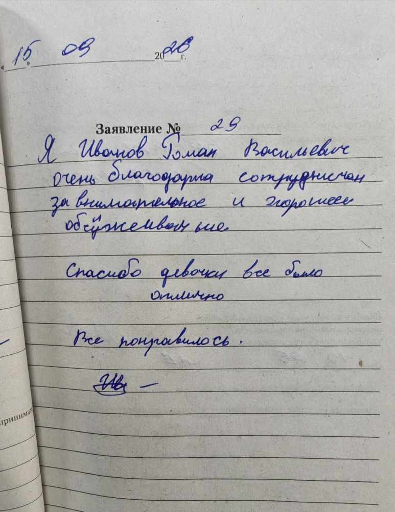 15.09.2026 Иванов Роман Васильевич 15.09.2026 Иванов Роман Васильевич