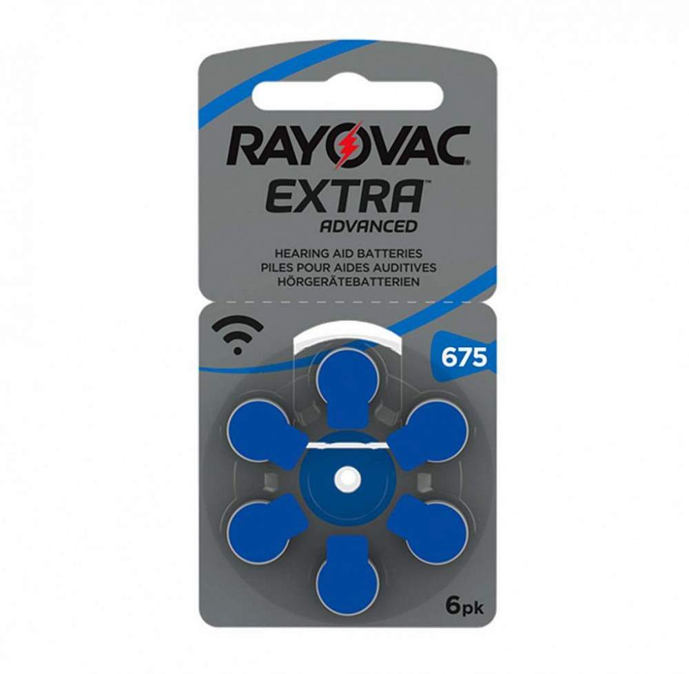 Батарейки RAYOVAC 675, упаковка - 60 шт. (арт. 0202034)