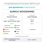 Индивидуальные беруши для духовиков с фильтром