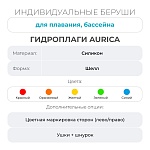 Индивидуальные беруши для плавания Гидроплаги Aurica